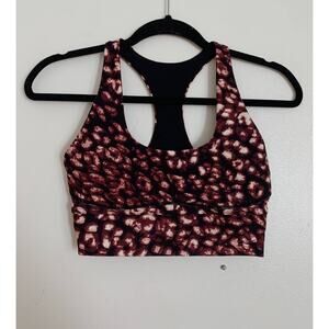 Purple Stylerunner Racerback Sports Bra S